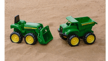 Load image into Gallery viewer, John Deere 6&quot; Sandbox Toy Vehicles | 2pk