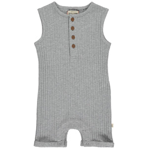 Me & Henry | Ribbed Henley Playsuit