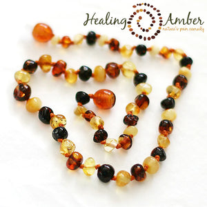 Healing Amber | 11" Amber Necklace