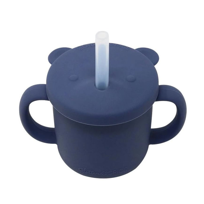 Glitter & Spice | Grow With Me Silicone Bear Cup