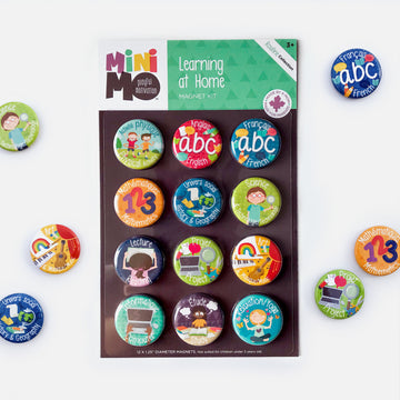 Minimo | Learning at Home Magnet Set