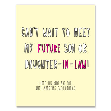 Future In-Law Baby Shower Card