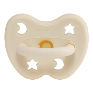Hevea Colourful Round Pacifier | 0-3 months