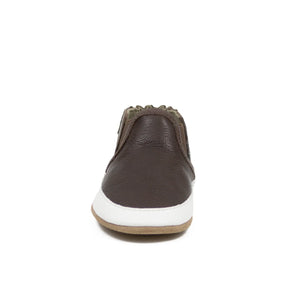 Robeez | Liam Chocolate Soft Sole Shoes