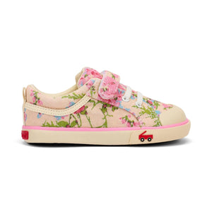 See Kai Run | Beige Floral Kristin Child Shoes