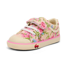 Load image into Gallery viewer, See Kai Run | Beige Floral Kristin Child Shoes
