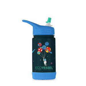 EcoVessel "THE FROST" Insulated Stainless Steel Kids Water Bottle