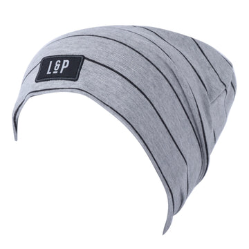 L&P Apparel | Boston Cotton Black Stripe Beanie