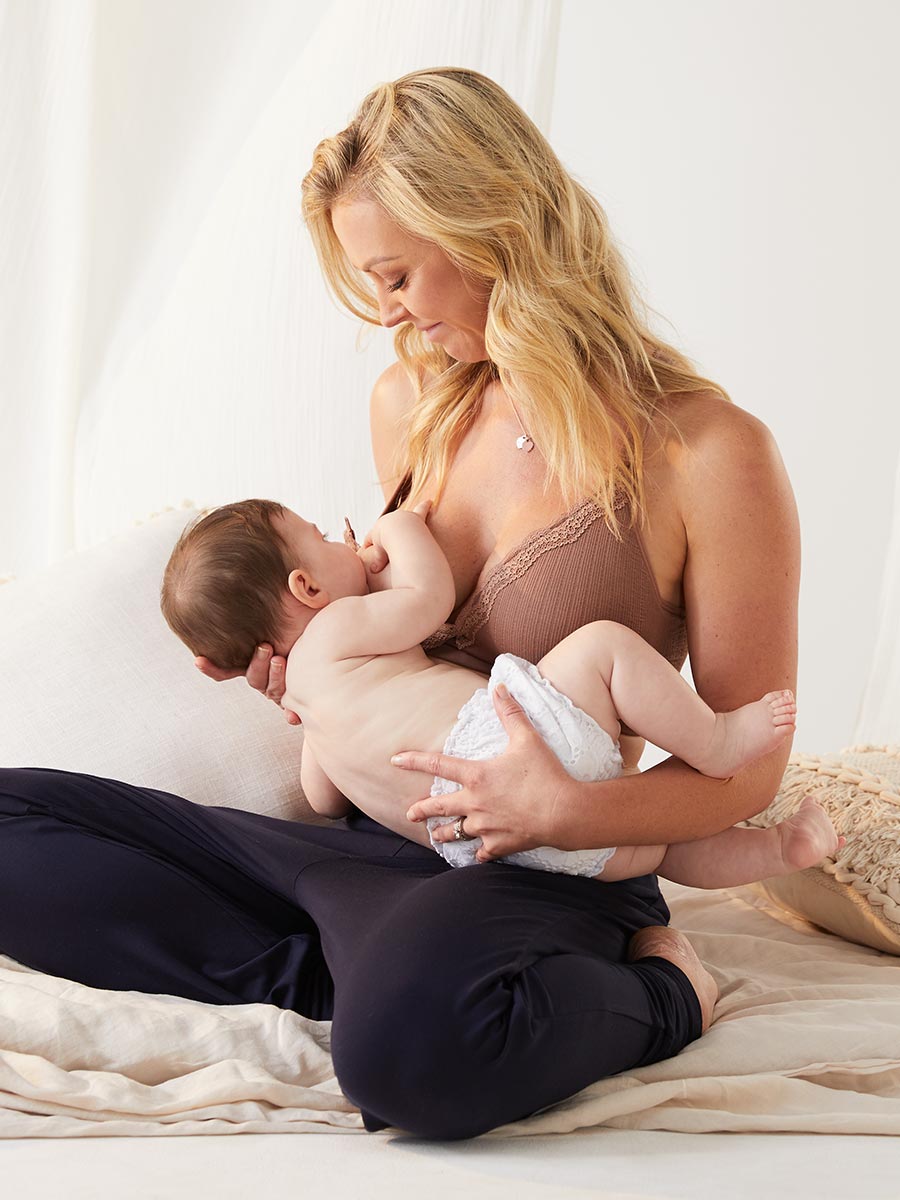 Fashion Gift Mom Bamboo Fiber Maternity Bra Nursing Bra Feeding For Pregnant  Women @ Best Price Online