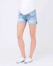 Load image into Gallery viewer, Ripe Maternity | Denim Shorty Shorts