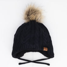 Load image into Gallery viewer, Calikids Knit Pom Pom Hat